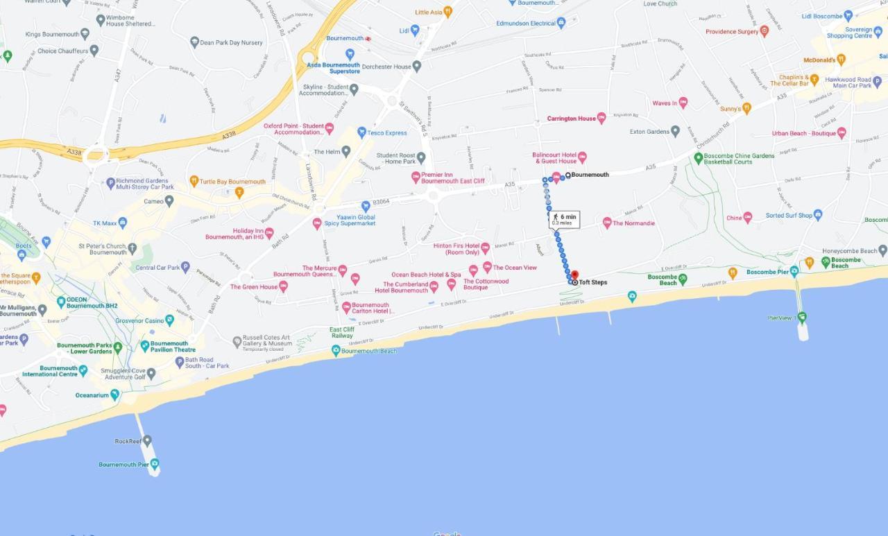 Bournemouth Cottage 6Mins From Beach, Free Parking ภายนอก รูปภาพ
